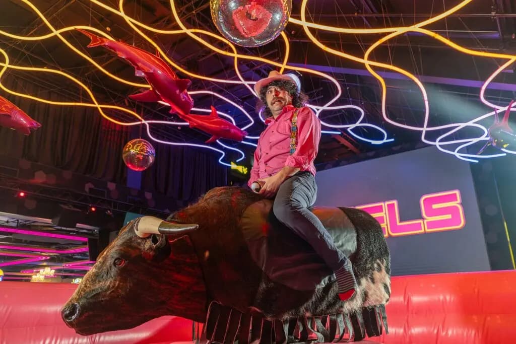 Rodeo býk – unikátní atrakce v Praze